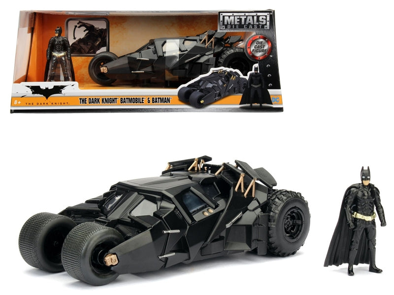 2008 "The Dark Knight" Tumbler Batmobile with Batman Diecast Figurine 1/24 Diecast Model Car by Jada Jada