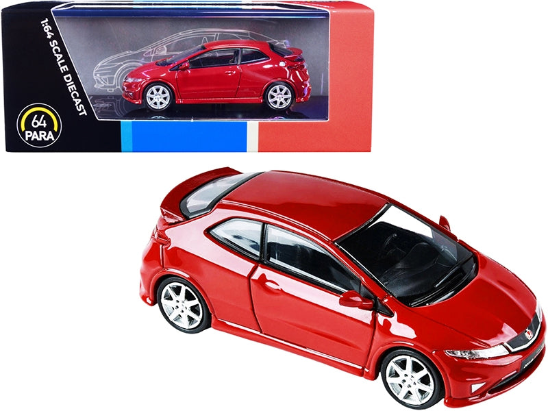 Honda Civic Type R FN2 Euro Milano Red 1/64 Diecast Model Car by Paragon Paragon