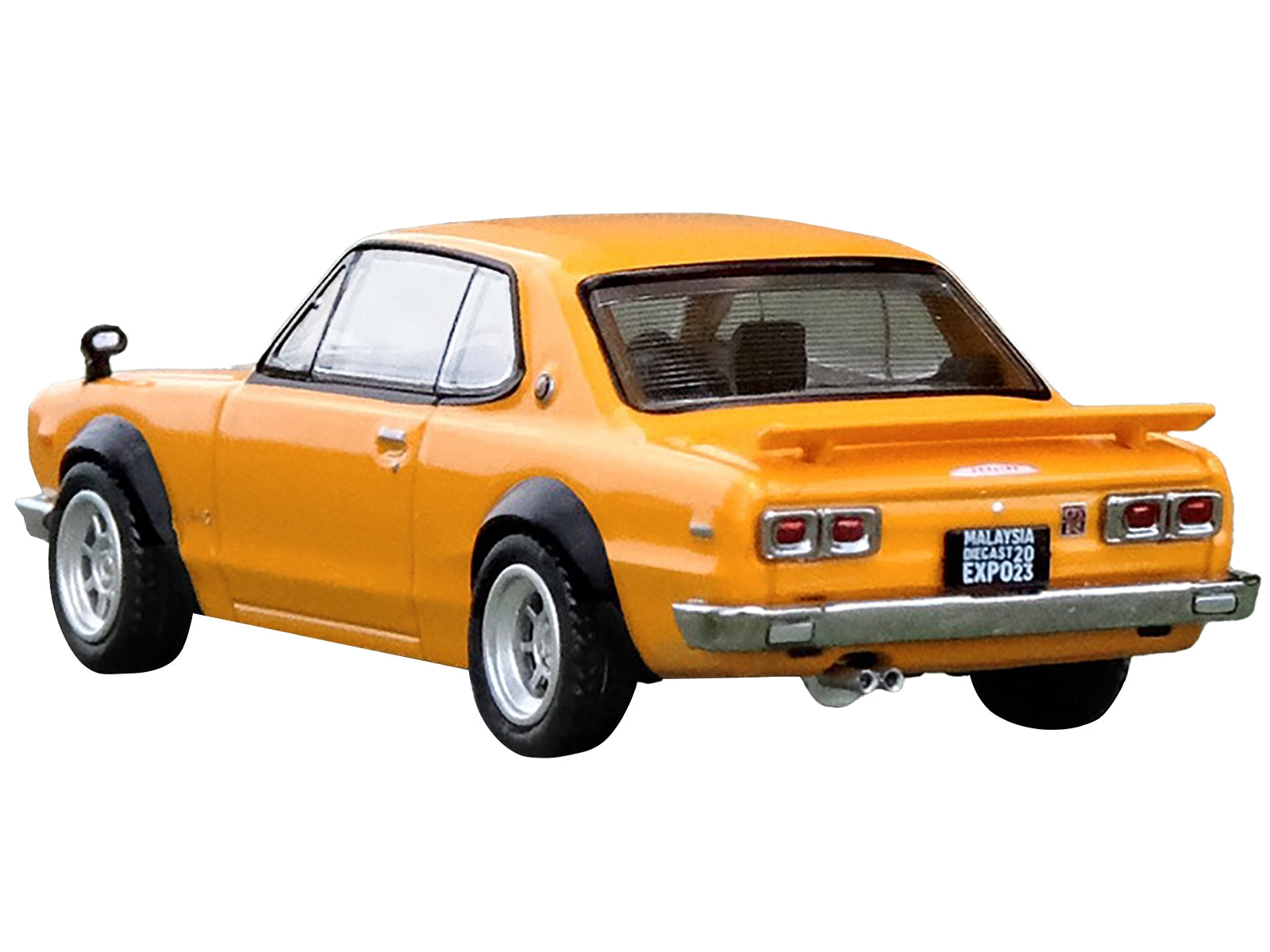 Nissan Skyline 2000 GT-R (KPGC10) RHD (Right Hand Drive) Orange "Malaysia Diecast Expo Event Edition" (2023) 1/64 Diecast Model Car by Inno Models Inno Models