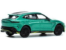 Load image into Gallery viewer, Aston Martin DBX Racing Green Metallic with Black Top 1/64 Diecast Model Car by Pop Race DREAMLAND DIE CAST
