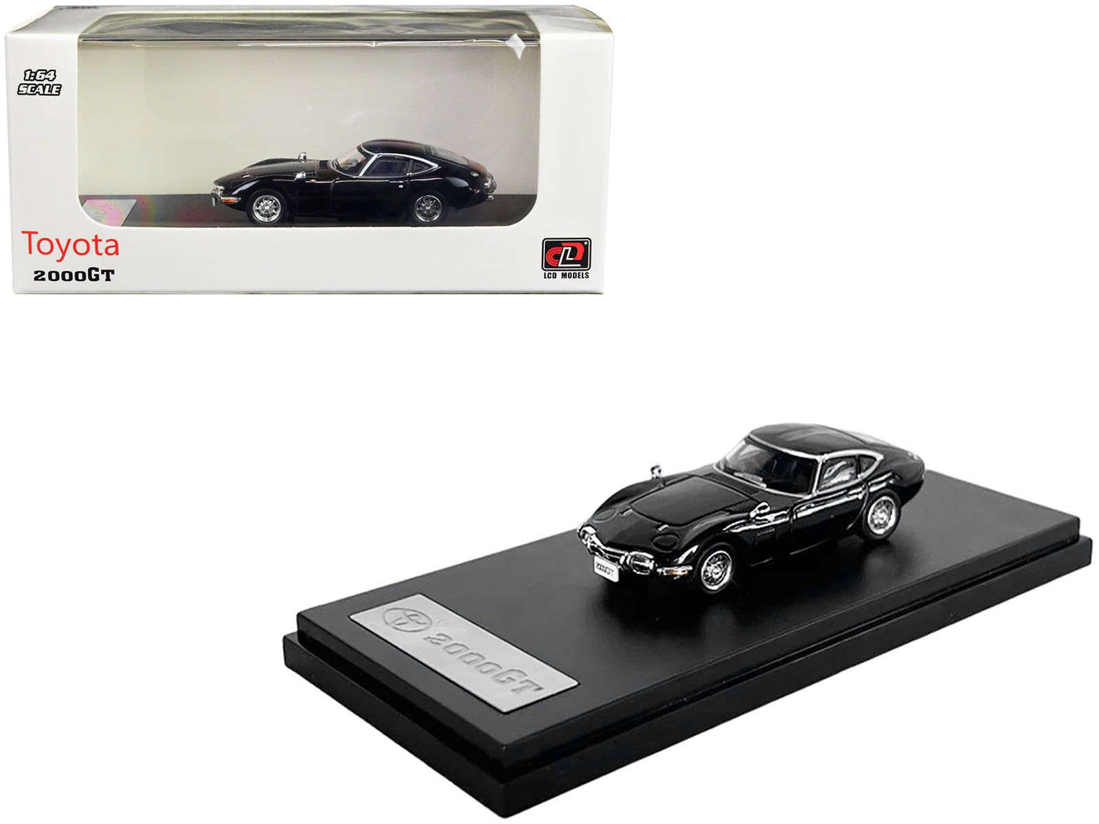 Toyota 2000GT RHD (Right Hand Drive) 1/64 Diecast Model Car by LCD Models LCD Models