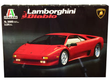 Load image into Gallery viewer, Skill 3 Model Kit Lamborghini Diablo 1/24 Scale Model by Italeri Italeri
