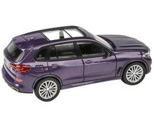 Load image into Gallery viewer, 2018 BMW X5 Daytona Violet Metallic with Sunroof 1/64 Diecast Model Car by Paragon Models Paragon
