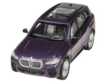 Load image into Gallery viewer, 2018 BMW X5 Daytona Violet Metallic with Sunroof 1/64 Diecast Model Car by Paragon Models Paragon
