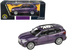 Load image into Gallery viewer, 2018 BMW X5 Daytona Violet Metallic with Sunroof 1/64 Diecast Model Car by Paragon Models Paragon
