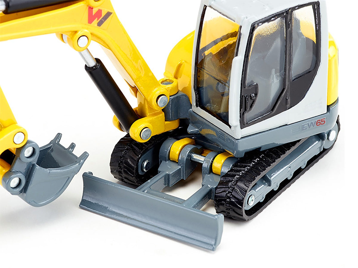 Wacker Neuson ET65 Track Excavator Yellow and Gray 1/50 Diecast Model by Siku SIKU