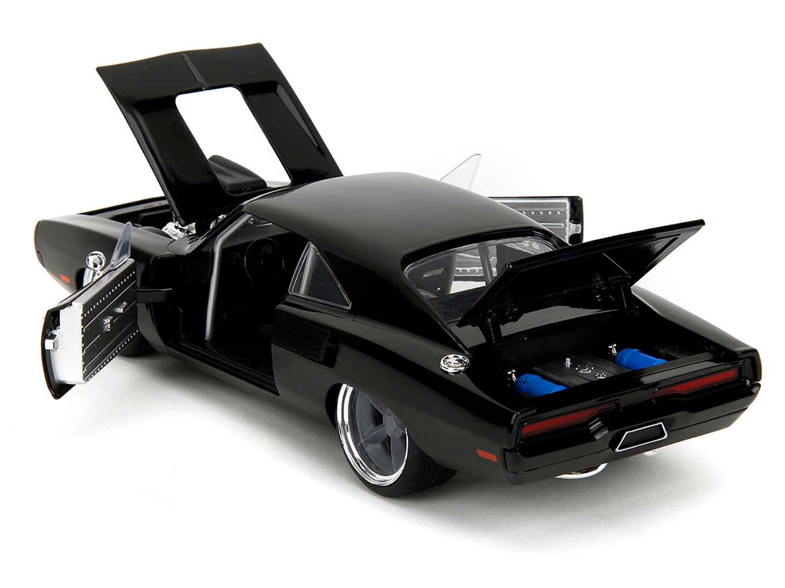 1970 Dodge Charger R/T Black "Fast X" (2023) Movie "Fast & Furious" Series 1/24 Diecast Model Car by Jada Jada