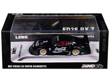 Load image into Gallery viewer, Mazda RX7 (FD3S) LB-Super-Silhouette RHD (Right Hand Drive) #20 &quot;Coca-Cola Zero&quot; Black 1/64 Diecast Model Car by Inno Models Inno Models
