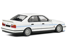 Load image into Gallery viewer, 1994 BMW E34 Alpina B10 BiTurbo White with Blue Stripes 1/43 Diecast Model Car by Solido Solido
