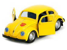 Load image into Gallery viewer, Volkswagen Beetle &quot;Bumblebee&quot; Yellow &quot;Transformers&quot; &quot;Hollywood Rides&quot; Series 1/32 Diecast Model Car by Jada Jada
