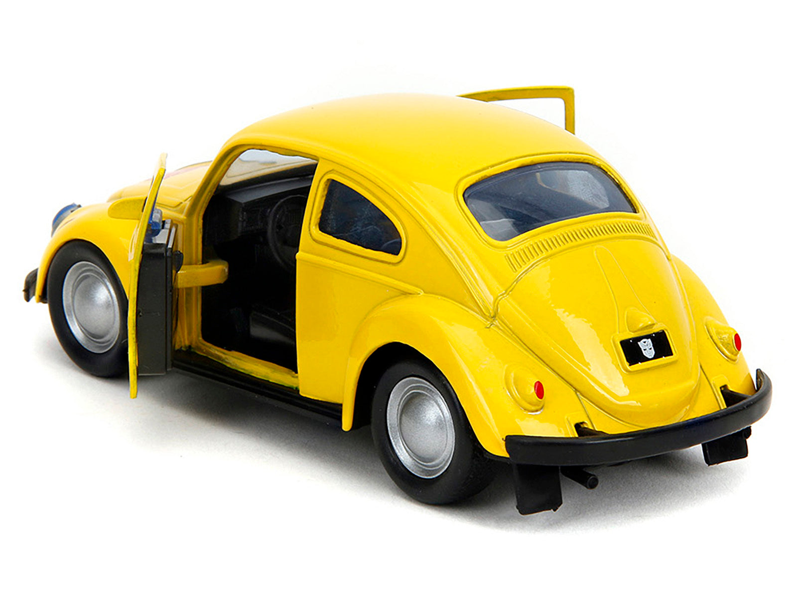 Volkswagen Beetle "Bumblebee" Yellow "Transformers" "Hollywood Rides" Series 1/32 Diecast Model Car by Jada Jada