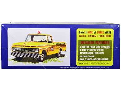 Skill 2 Model Kit 1963 Ford F-100 Camper Pickup Truck 3-in-1 Kit 1/25 Scale Model by AMT AMT