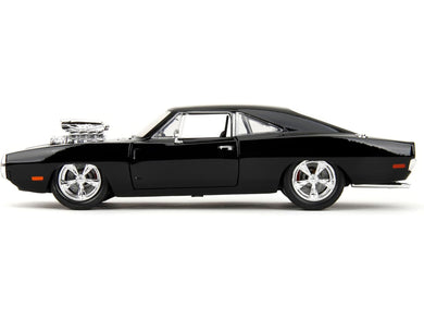 Dodge Charger R/T Black with Dom Diecast Figure 