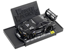 Load image into Gallery viewer, 1999 Nissan Skyline GT-R (R34) #5 &quot;Liberty Walk&quot; Black 1/64 Diecast Model Car by Muscle Machines Muscle Machines
