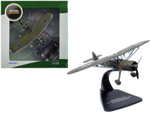 Load image into Gallery viewer, Henschel Hs 126 A-1 Reconnaissance Aircraft &quot;Hannes Gaub Gerd Scroder 1.(H)/14 Invasion of Poland&quot; (1939) German Luftwaffe &quot;Oxford Aviation&quot; Series 1/72 Diecast Model Airplane by Oxford Diecast Oxford Diecast
