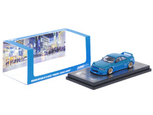 Load image into Gallery viewer, Nissan Skyline GT-R (R33) RHD (Right Hand Drive) Blue &quot;Pandem - Rocket Bunny&quot; 1/64 Diecast Model Car by Inno Models Inno Models
