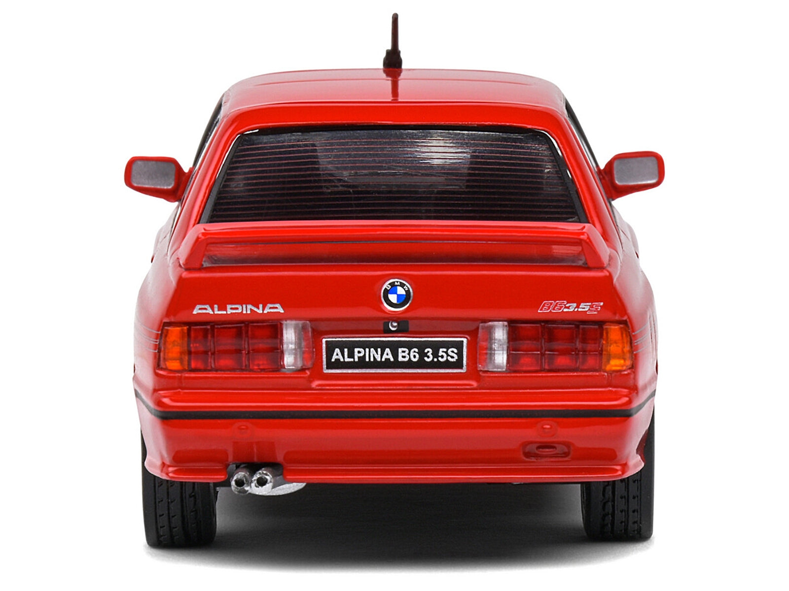 1990 BMW Alpina B6 (E30) Brilliant Red 1/43 Diecast Model Car by Solido Solido