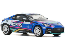 Load image into Gallery viewer, Toyota GR86 &quot;Wako&#39;s&quot; Blue with Graphics 1/64 Diecast Model Car by Pop Race Pop Race
