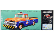 Load image into Gallery viewer, Skill 2 Model Kit 1960 Ford F-100 Pickup Truck with Trailer 3-in-1 Kit 1/25 Scale Model by AMT AMT
