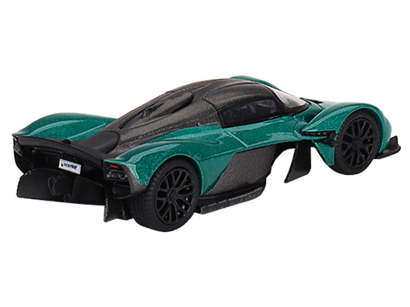 Aston Martin Valkyrie Racing Green Metallic Limited Edition to 3960 pieces Worldwide 1/64 Diecast Model Car by True Scale Miniatures True Scale Miniatures