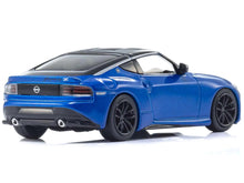 Load image into Gallery viewer, Nissan Fairlady Z RHD (Right Hand Drive) Seiran Blue with Black Top with Mini Book No.13 1/64 Diecast Model Car by Kyosho Kyosho
