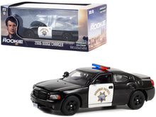 Load image into Gallery viewer, 2006 Dodge Charger Police CHP (California Highway Patrol) Black &quot;The Rookie&quot; (2018-Current) TV Series 1/43 Diecast Model Car by Greenlight Greenlight
