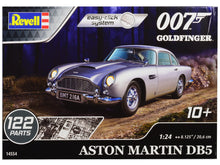 Load image into Gallery viewer, Level 2 Easy-Click Model Kit Aston Martin DB5 James Bond 007 &quot;Goldfinger&quot; (1964) Movie 1/24 Scale Model by Revell Revell
