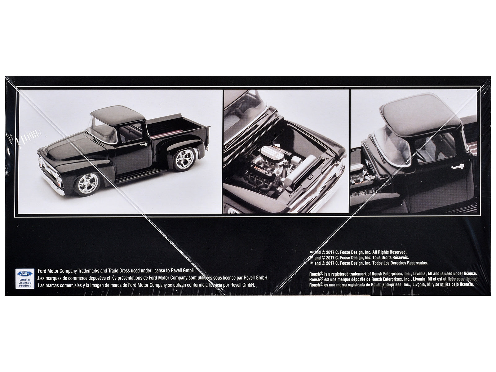 Level 4 Model Kit Ford FD-100 Pickup Truck "Foose" 1/25 Scale Model by Revell Revell