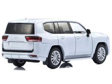 Load image into Gallery viewer, Toyota Land Cruiser ZX RHD (Right Hand Drive) White with Mini Book No.14 1/64 Diecast Model Car by Kyosho Kyosho
