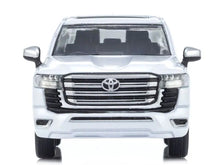 Load image into Gallery viewer, Toyota Land Cruiser ZX RHD (Right Hand Drive) White with Mini Book No.14 1/64 Diecast Model Car by Kyosho Kyosho
