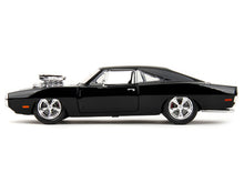 Load image into Gallery viewer, 1970 Dodge Charger Black with Race Interior &quot;Fast &amp; Furious&quot; Movie 1/24 Diecast Model Car by Jada Jada
