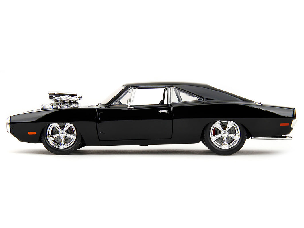 1970 Dodge Charger Black with Race Interior 