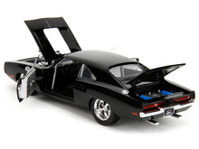 Load image into Gallery viewer, 1970 Dodge Charger Black with Race Interior &quot;Fast &amp; Furious&quot; Movie 1/24 Diecast Model Car by Jada Jada
