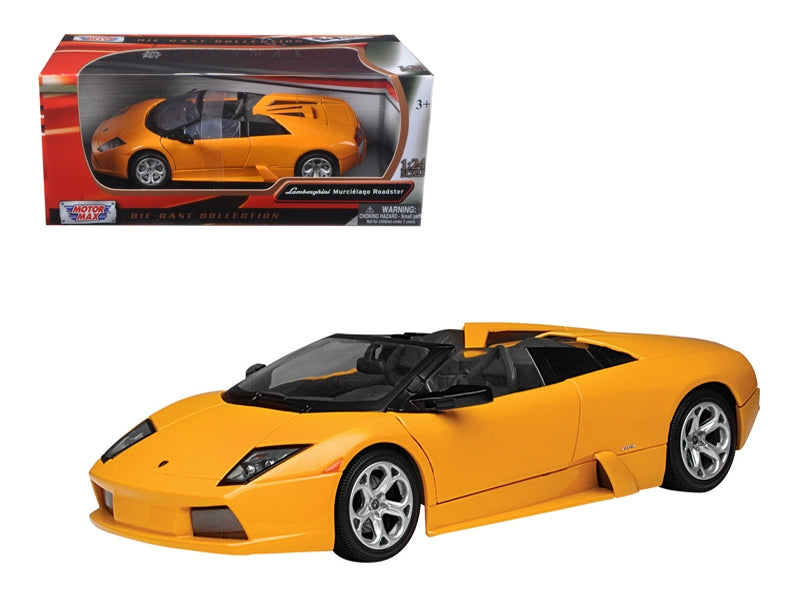 Lamborghini Murcielago Roadster Orange 1/24 Diecast Model Car by Motormax Motormax