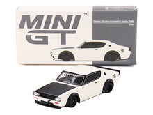 Load image into Gallery viewer, Nissan Skyline Kenmeri &quot;Liberty Walk&quot; RHD (Right Hand Drive) White with Matt Black Hood Limited Edition to 9600 pieces Worldwide 1/64 Diecast Model Car by Mini GT Mini GT
