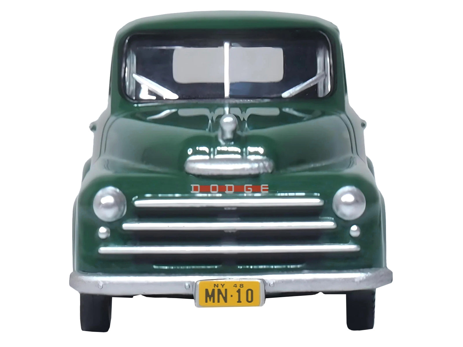 1948 Dodge B-1B Pickup Truck Green "Railway Express Agency" 1/87 (HO) Scale Diecast Model Car by Oxford Diecast Oxford Diecast