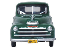 Load image into Gallery viewer, 1948 Dodge B-1B Pickup Truck Green &quot;Railway Express Agency&quot; 1/87 (HO) Scale Diecast Model Car by Oxford Diecast Oxford Diecast
