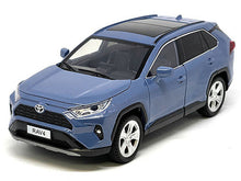 Load image into Gallery viewer, Toyota Rav4 Hybrid XSE Blue Metallic with Sunroof 1/24 Diecast Model Car Other
