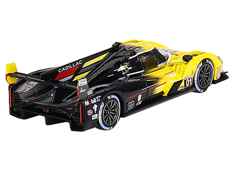 Cadillac V-Series.R #01 Sebastien Bourdais - Scott Dixon - Renger van der Zande "Cadillac Racing" 3rd Place GTP IMSA "24 Hours of Daytona" (2023) Limited Edition 1/64 Diecast Model Car by Mini GT Mini GT