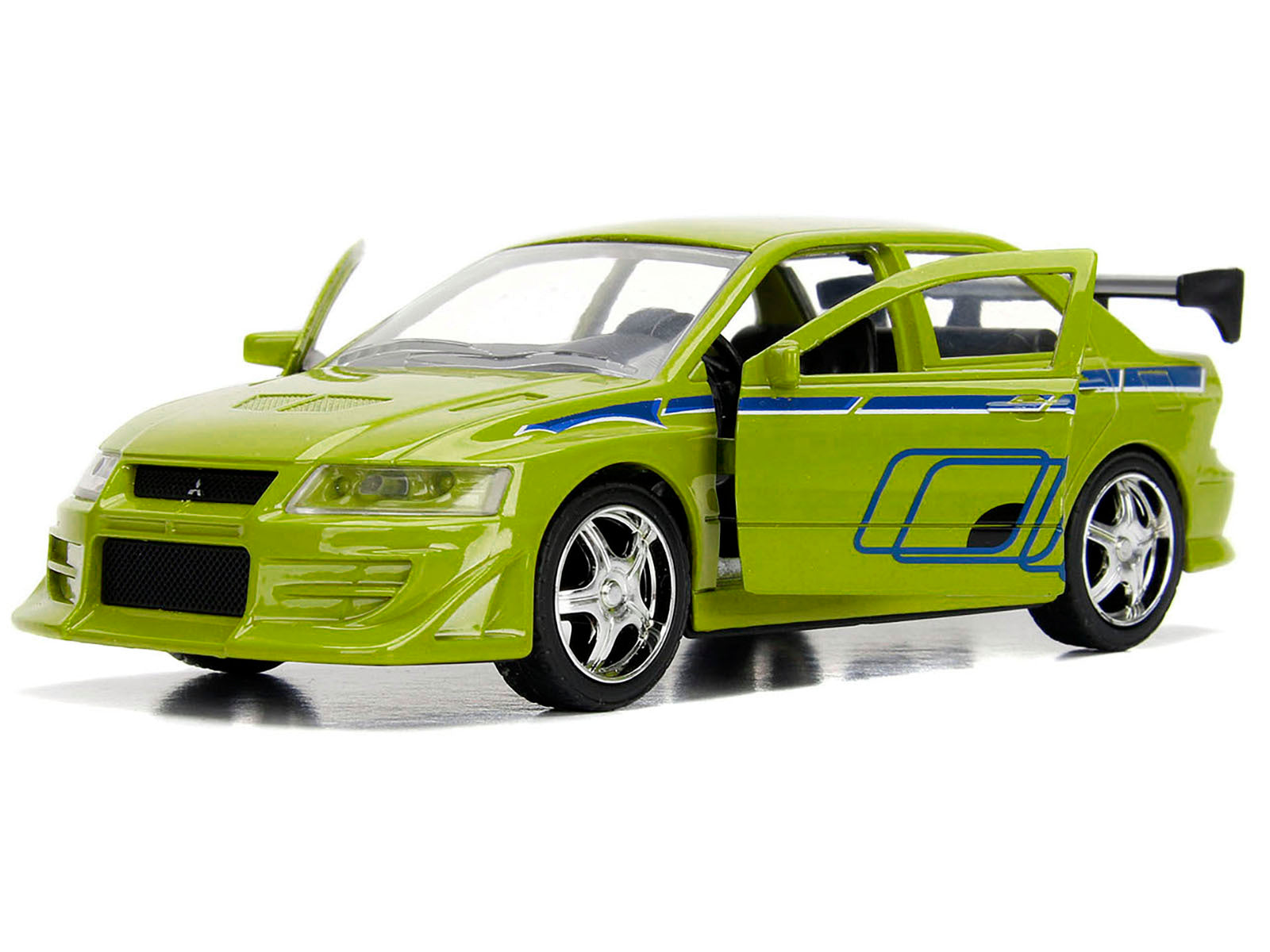 Brian's Mitsubishi Lancer Evolution VII Green "Fast & Furious" Movie 1/32 Diecast Model Car by Jada Jada