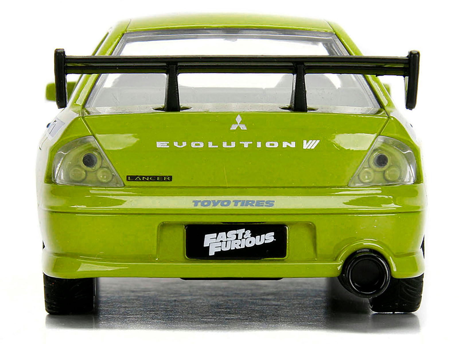 Brian's Mitsubishi Lancer Evolution VII Green "Fast & Furious" Movie 1/32 Diecast Model Car by Jada Jada