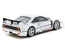 Load image into Gallery viewer, Ferrari F40 White &quot;Road64&quot; Series 1/64 Diecast Model Car by Tarmac Works Tarmac Works
