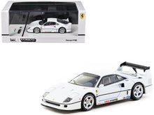 Load image into Gallery viewer, Ferrari F40 White &quot;Road64&quot; Series 1/64 Diecast Model Car by Tarmac Works Tarmac Works
