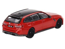 Load image into Gallery viewer, BMW M3 Competition Touring Toronto Red Metallic with Black Top Limited Edition to 3000 pieces Worldwide 1/64 Diecast Model Car by Mini GT Mini GT
