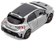 Load image into Gallery viewer, 2022 Toyota GR Corolla RHD (Right Hand Drive) Gray Metallic with Black Top 1/64 Diecast Model Car by GCD GCD
