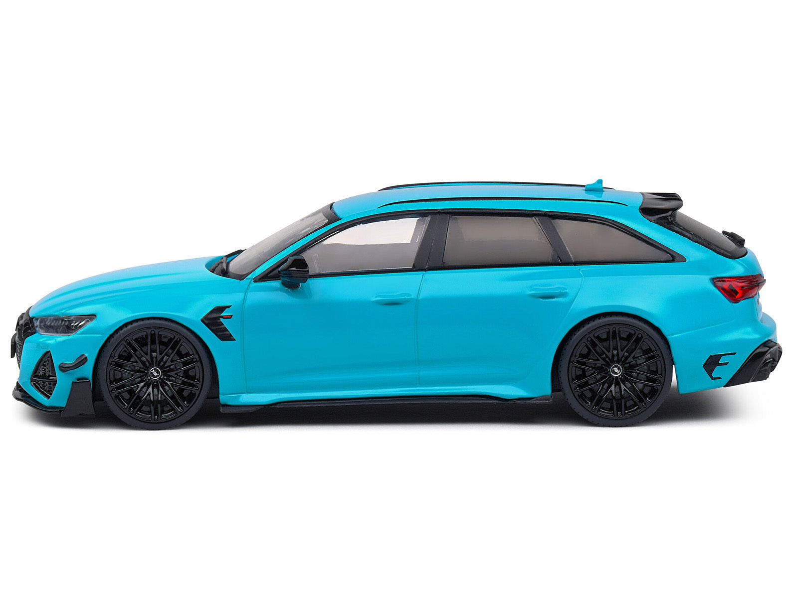 2022 Audi ABT RS 6-R Miami Blue 1/43 Diecast Model Car by Solido Solido