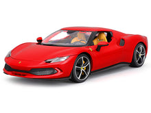 Load image into Gallery viewer, Ferrari 296 GTB Red &quot;Race + Play&quot; Series 1/18 Diecast Model Car by Bburago Bburago
