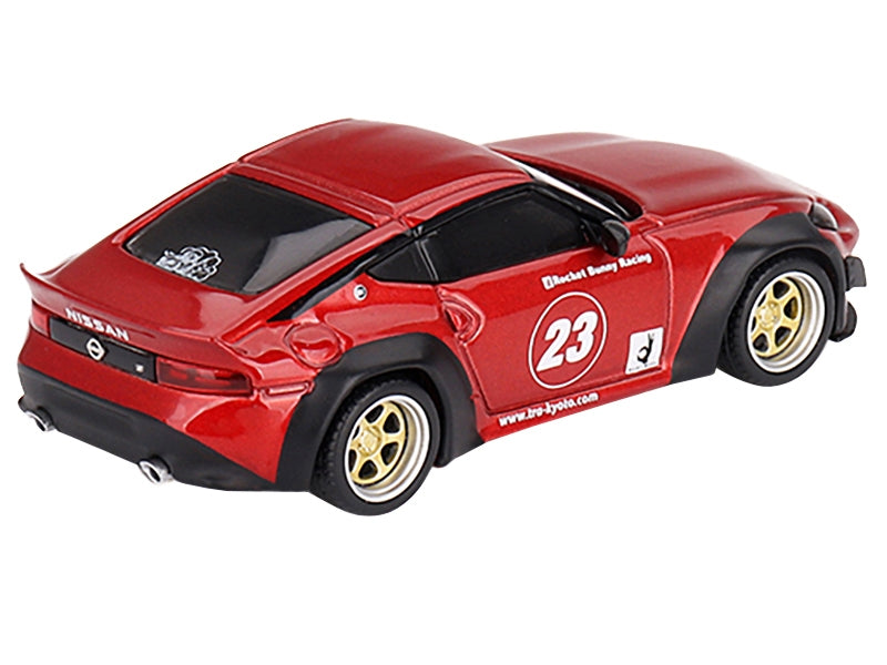 Nissan Z "Pandem" #23 Passion Red Metallic Limited Edition to 6600 pieces Worldwide 1/64 Diecast Model Car by Mini GT Mini GT