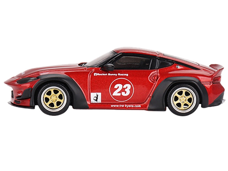 Nissan Z "Pandem" #23 Passion Red Metallic Limited Edition to 6600 pieces Worldwide 1/64 Diecast Model Car by Mini GT Mini GT