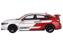 Load image into Gallery viewer, Honda Civic Type R White and Red &quot;2023 Pace Car&quot; Limited Edition to 3000 pieces Worldwide 1/64 Diecast Model Car by Mini GT Mini GT
